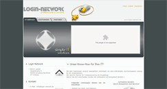 Desktop Screenshot of login-network.de